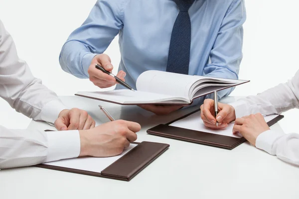 Equipo empresarial de trabajo — Foto de Stock