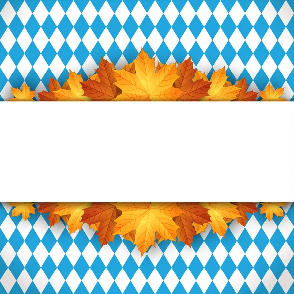 Oktoberfest diseño otoño — Vector de stock