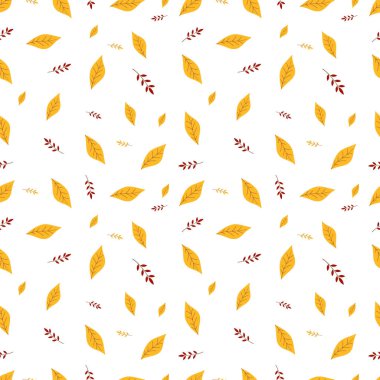 Düşen yapraklı pürüzsüz arkaplan.