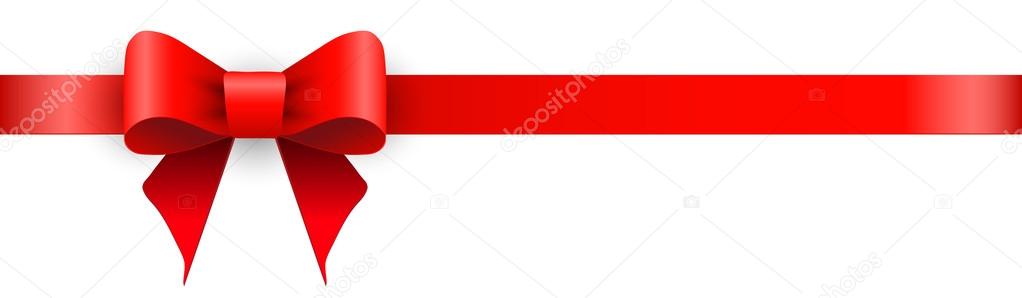 Ribbon with bow