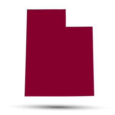 ABD devlet utah Haritası