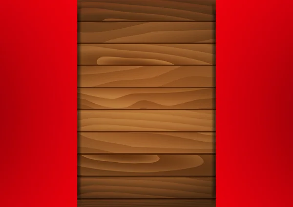 Fond en bois — Image vectorielle