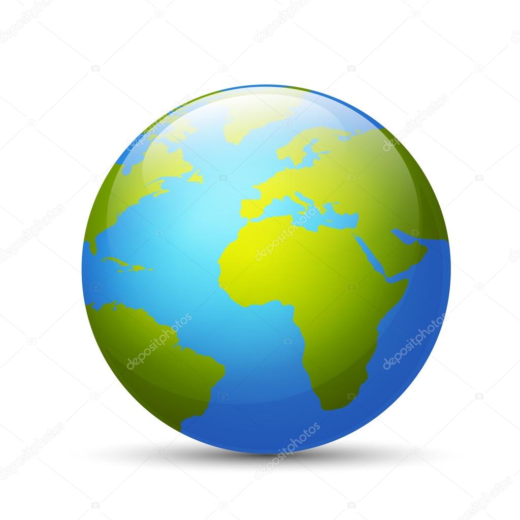 Earth globe