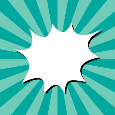 Komik boş konuşma balonu