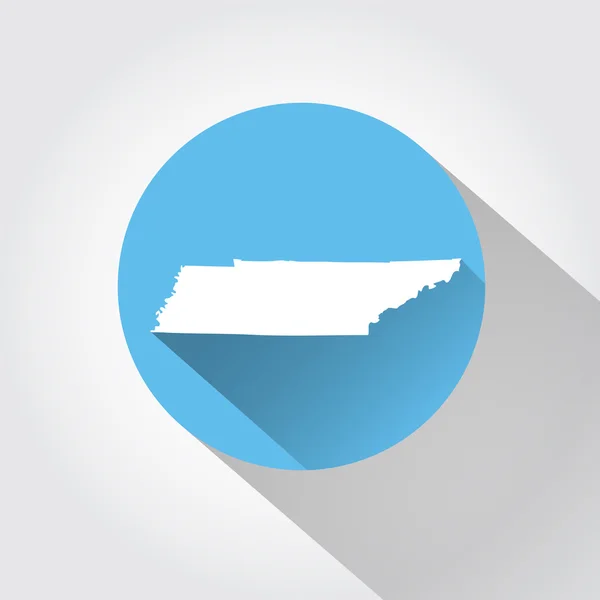 État du Tennessee — Image vectorielle