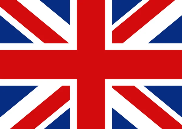 Bandera de Gran Bretaña. Bandera oficial del Reino Unido del Reino Unido . — Archivo Imágenes Vectoriales