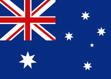 Flag of Australia clipart