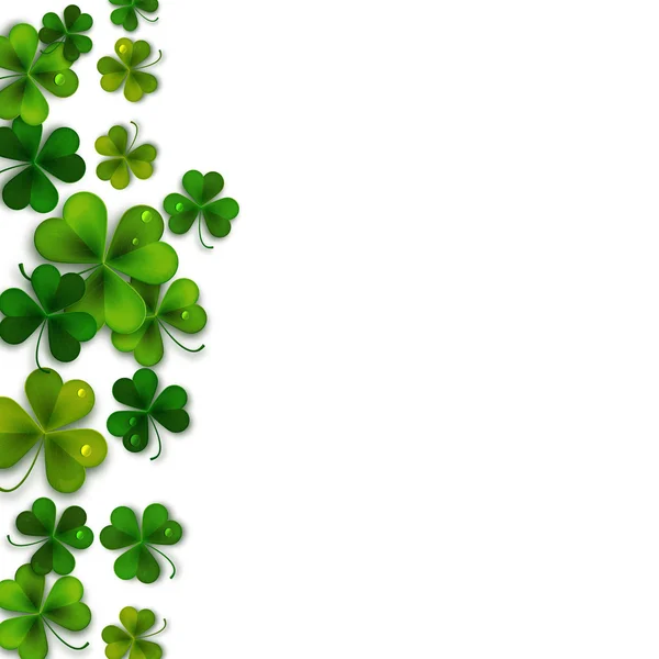 Saint patricks day bakgrund — Stock vektor