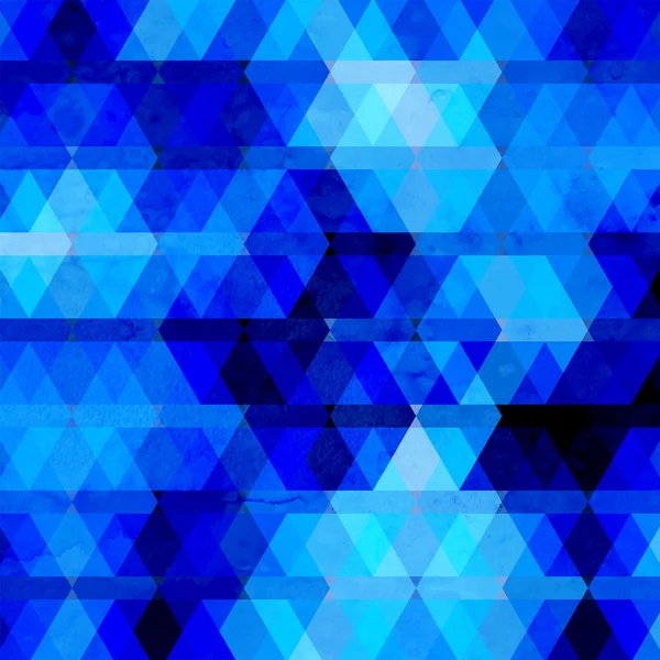 Abstrakter blauer geometrischer Hintergrund — Stockvektor