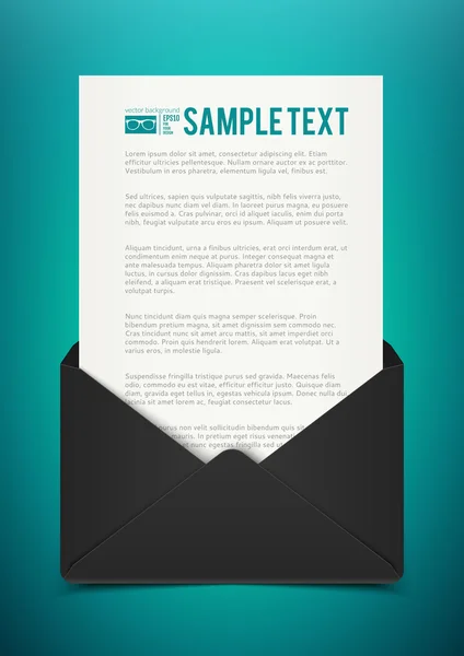Business  template — Stock Vector