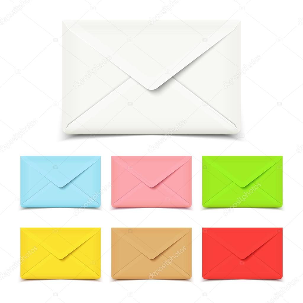 Blank  envelopes