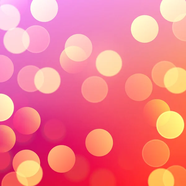 Luces bokeh desenfocadas borrosas — Vector de stock