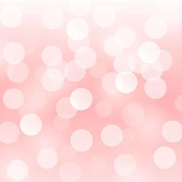 Suddig bakgrund med rosa ljus — Stock vektor