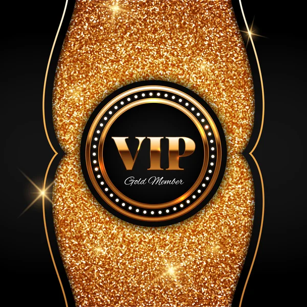 Lettrage VIP or — Image vectorielle