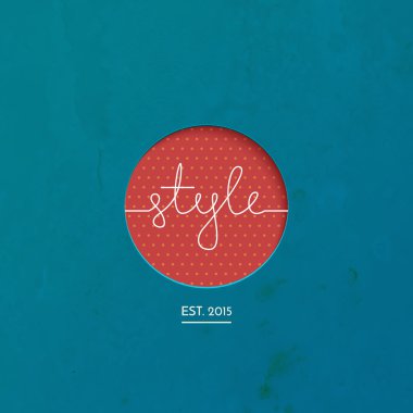 Stil lineart logo marka