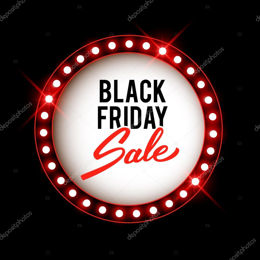 Black Friday advertising banner