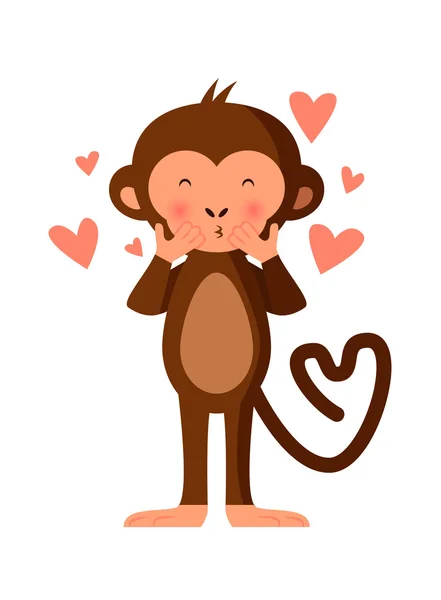 Happy Year Of The Monkey — Stock Vector