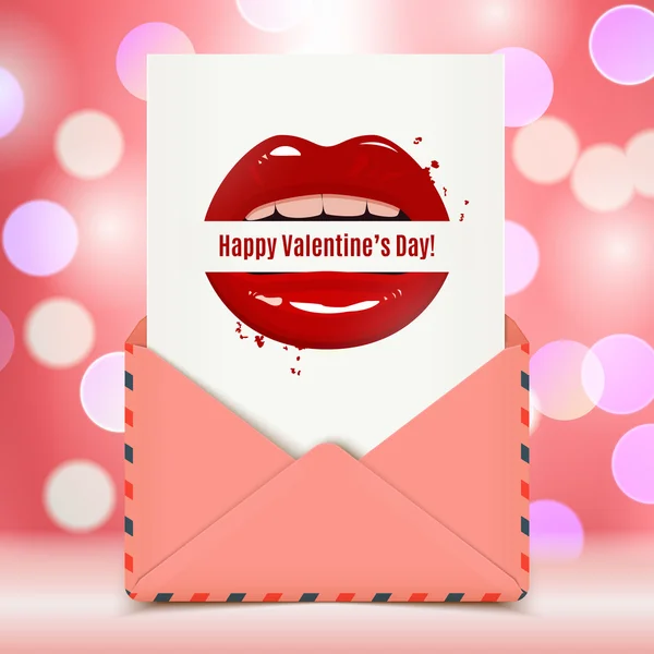 Happy Valentine's day — Stock Vector