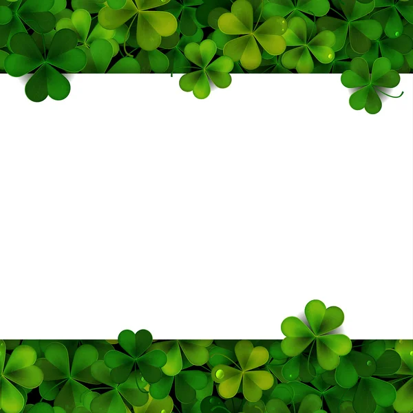 Hintergrund zum St. Patrick 's Day — Stockvektor