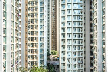 Yüksek yoğunluklu toplu konut emlak, Hong Kong