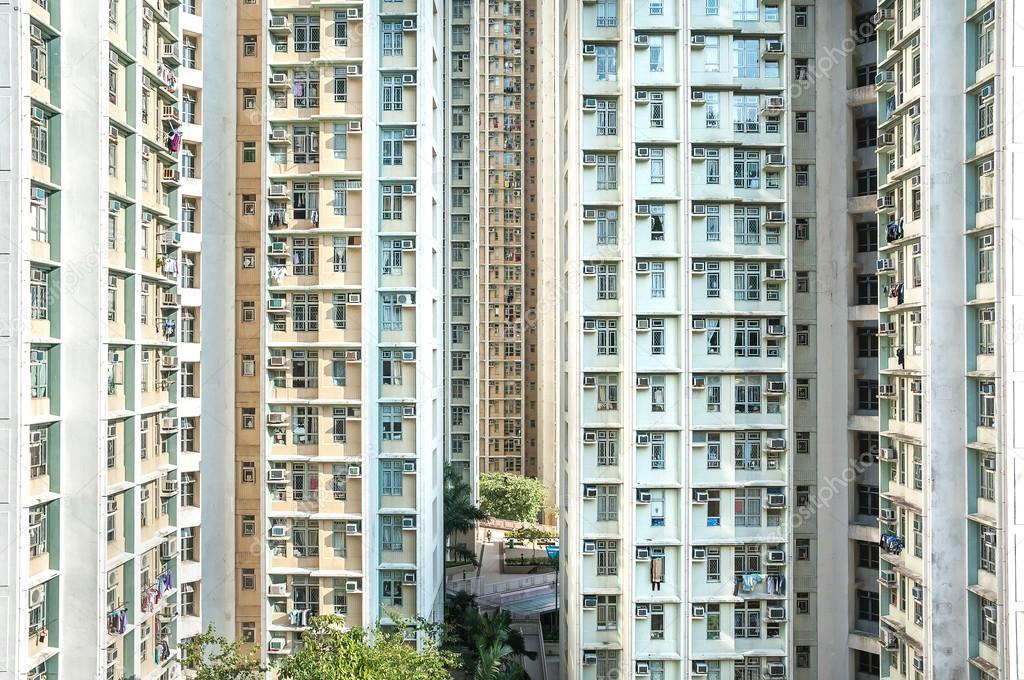 High-density public housing estate, Hong Kong