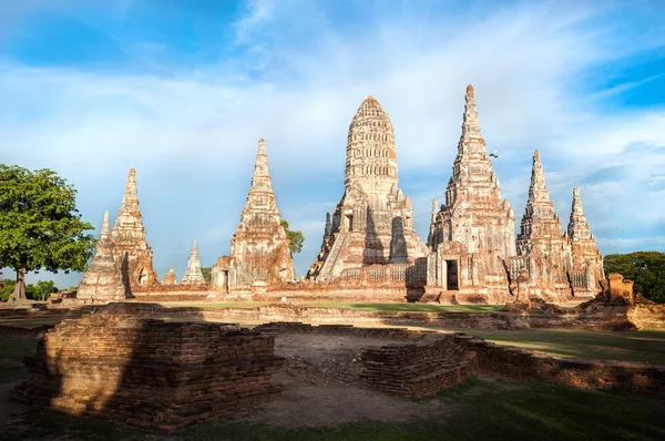 Wat Chaiwatthanaram, Ayutthaya, Thailandia — Foto Stock