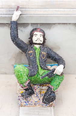 Che Guevara heykeli Wat Pariwat, Bangkok 'ta