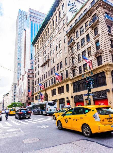 New York Usa September 2018 Fifth Avenue 5Th Ave Beroemdste — Stockfoto