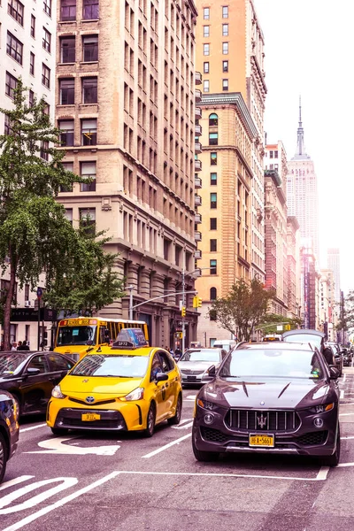 New York Usa September 2018 Fifth Avenue 5Th Ave Beroemdste — Stockfoto