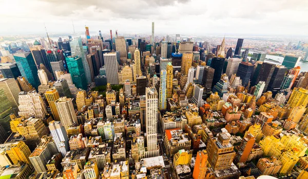 New York Usa September 2018 Manhattan Skyline Wolkenkrabbers Vanuit Empire — Stockfoto
