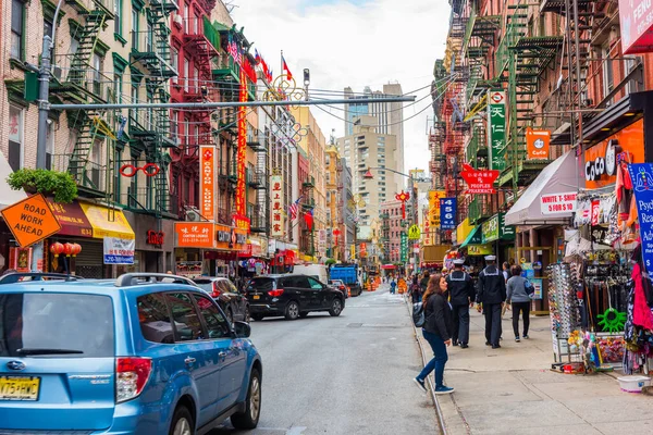 New York États Unis Septembre 2018 Chinatown Manhattan New York — Photo