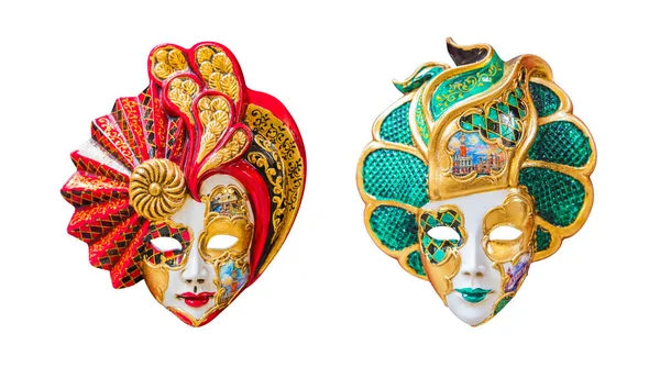 Benátská Karnevalová Maska Benátek Itálie Krásná Elegantní Benátská Maska Izolované — Stock fotografie