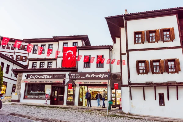 Safranbolu Turkey Července 2020 Safranbolu Turkey Tradiční Osmanské Domy Safranbolu — Stock fotografie