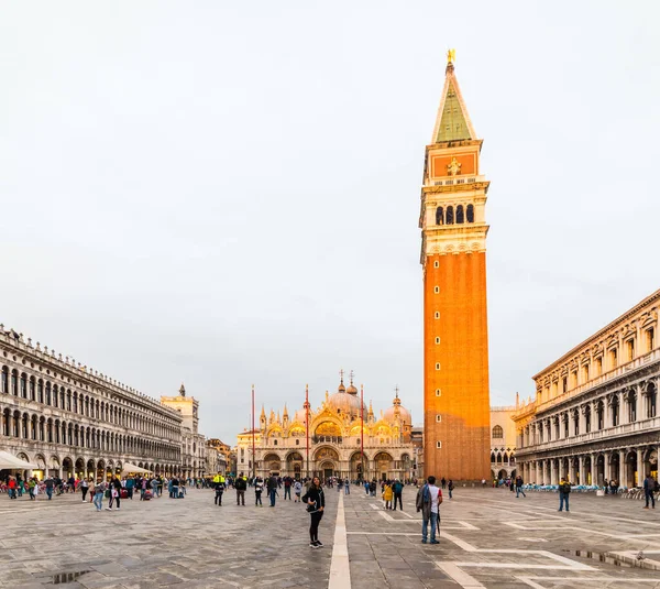 Venice Italië September 2019 Piazza San Marco Piazza San Marco — Stockfoto