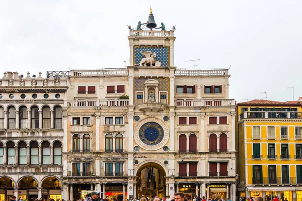 Wencja Włochy Wrzesień 2019 Piazza San Marco Basilica San Marco — Zdjęcie stockowe