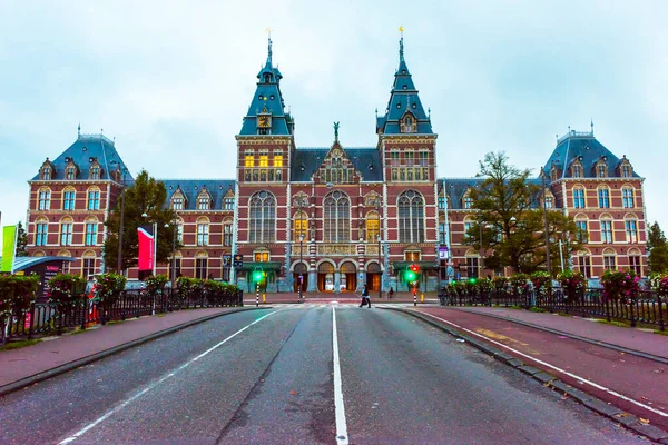 Amsterdam Países Bajos Septiembre 2017 Área Del Museo Rijksmuseum Amsterdam — Foto de Stock