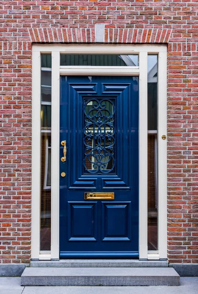 Tipikus Holland Falusi Házak Homlokzata Gyönyörű Autentikus Stílus Volendamban Észak — Stock Fotó