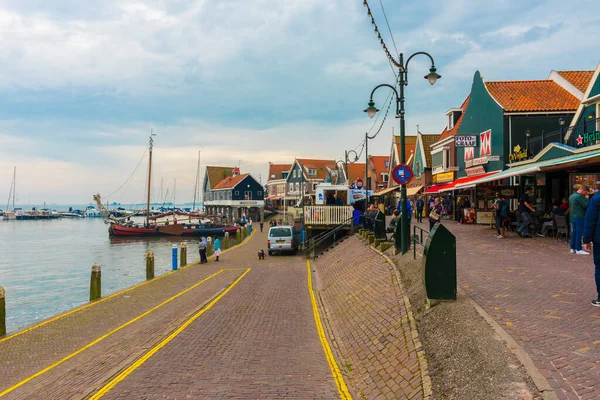 Volendam Países Bajos Septiembre 2017 Volendam Una Ciudad Holanda Septentrional — Foto de Stock