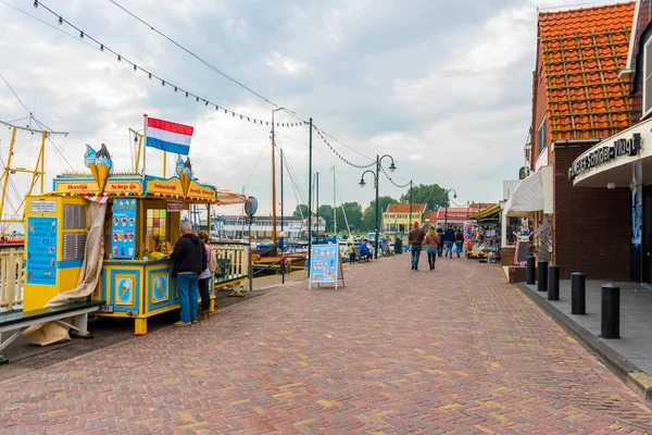 Volendam Nederland September 2017 Volendam Een Stad Noord Holland Gekleurde — Stockfoto