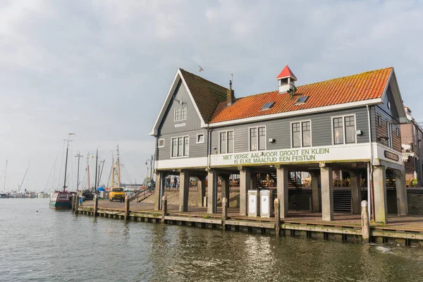 Volendam Nederland September 2017 Volendam Een Stad Noord Holland Gekleurde — Stockfoto