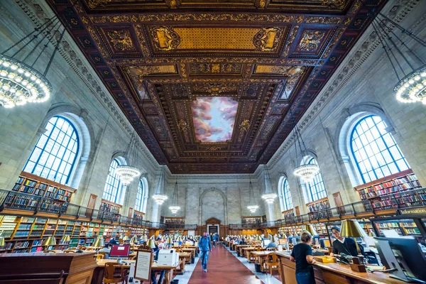 Nowy Jork Usa Września 2018 Nowy Jork Publiczny Library Nypl — Zdjęcie stockowe