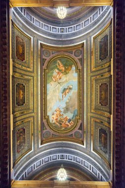 NEW YORK, ABD - 25 Eylül 2018: NEW YORK PUBLIC LibrarY (NYPL), Manhattan. New York Halk Kütüphanesi, Amerika Birleşik Devletleri 'nin en büyük ikinci halk kütüphanesidir..