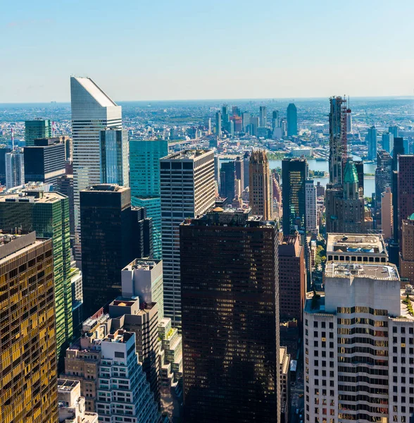 Νεα Υορκη Ηπα Σεπτεμβρίου 2018 Manhattan Νέα Υόρκη Ουρανοξύστες Και — Φωτογραφία Αρχείου