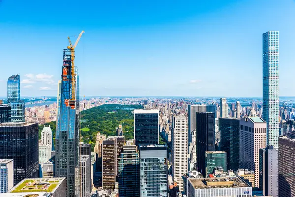 Νεα Υορκη Ηπα Σεπτεμβρίου 2018 Manhattan Νέα Υόρκη Ουρανοξύστες Και — Φωτογραφία Αρχείου
