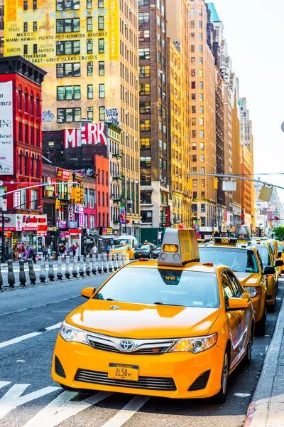 New York Usa Września 2018 8Th Ave Najsłynniejsza Ulica Nowego — Zdjęcie stockowe