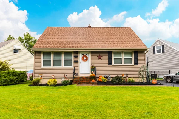 Traditional American House in New Jersey, USA. Beautiful old style American house.