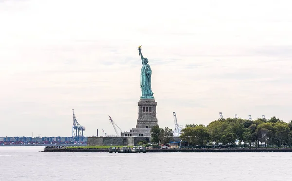 Estatua Libertad Monumento Nacional Isla Libertad Nueva York Estados Unidos — Foto de Stock