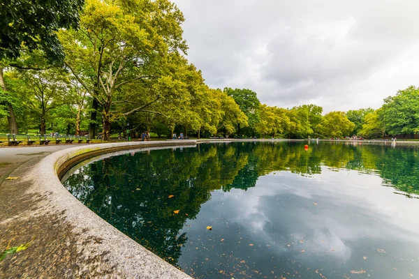 Konzervatórium Víz Közép Parkban Central Park Egy Városi Park Manhattanben — Stock Fotó