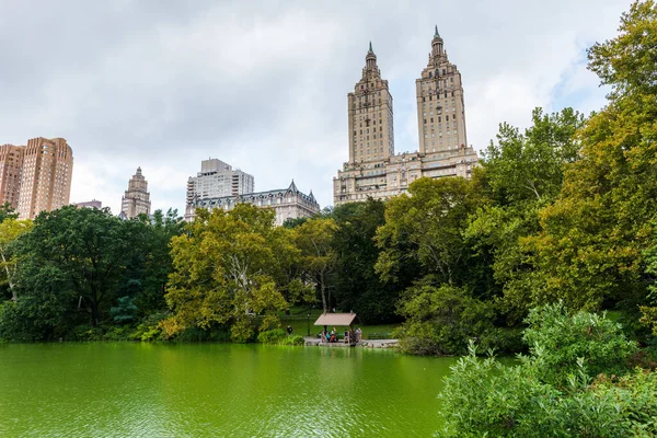 Nueva York Septiembre 2018 Parque Central Central Park Parque Urbano — Foto de Stock