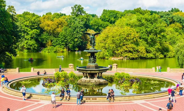 New York États Unis Septembre 2018 Bethesda Terrace Central Park — Photo